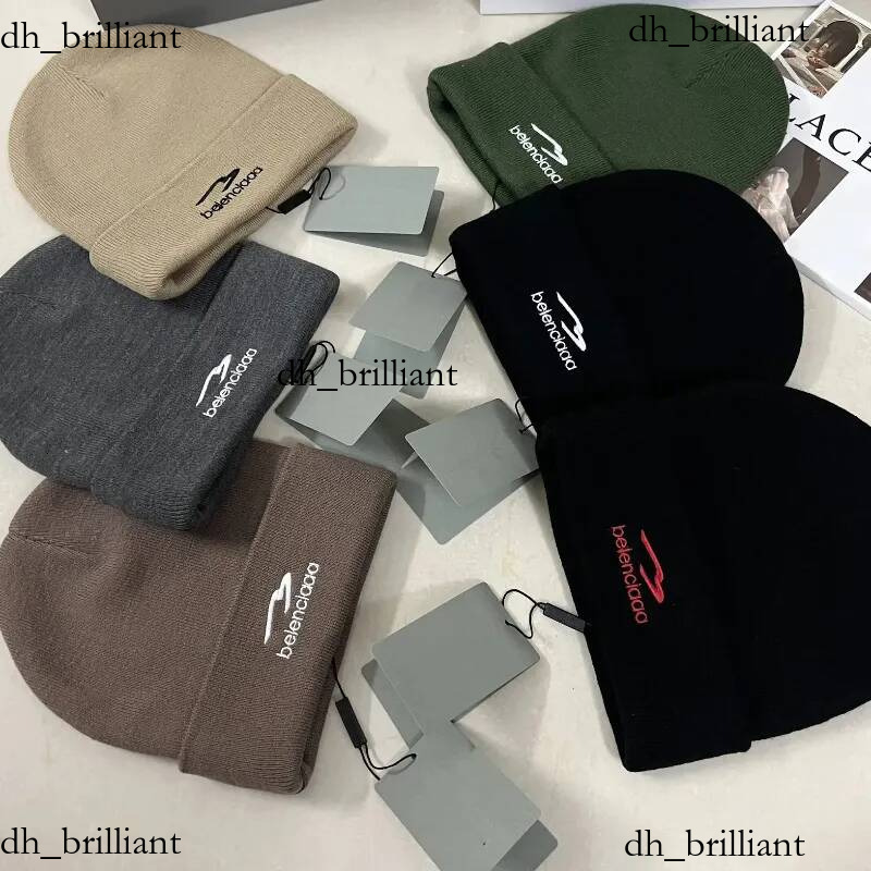 Bonnet de styliste avec lettres brodées, Bonnet d'hiver classique, décontracté, en laine, pour l'extérieur, unisexe, tendance