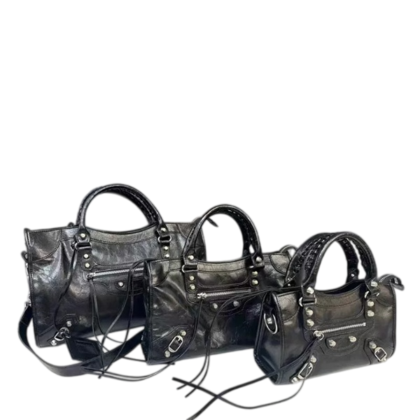 Designer Mens And Womens Rivet Motorcycle Bag Ins Spicy Girl Bag Fashionable Retro Hand-Held Pillow Bag Tote Bag Single Shoulder Crossbody Bag