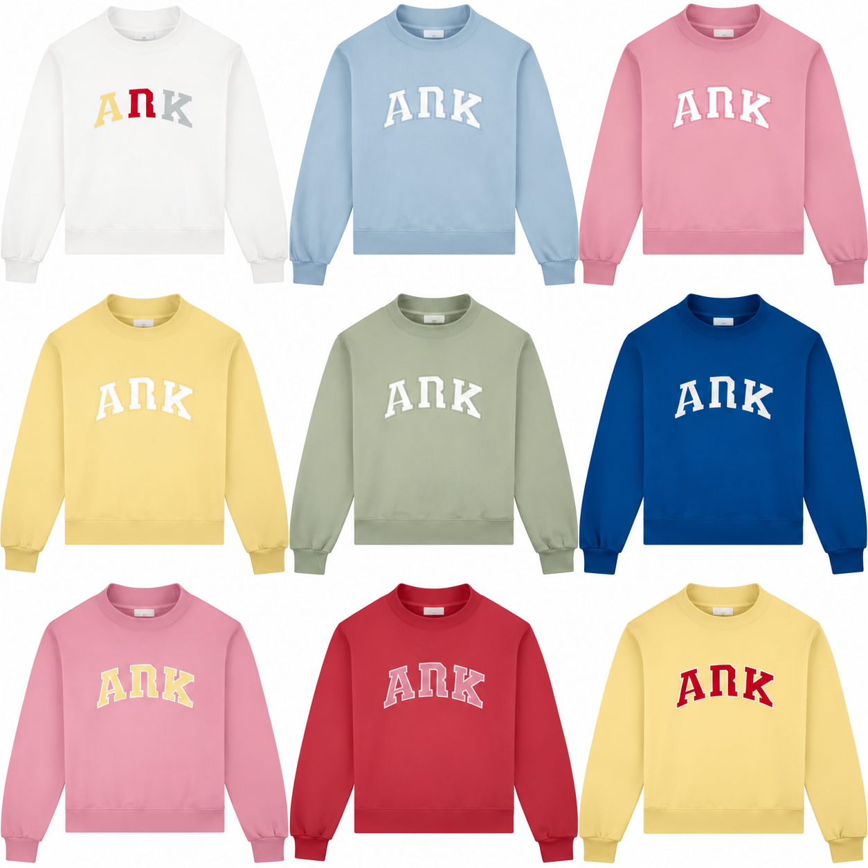 Summer Drops Mockneck Sweatshirts Vintage Varsity Coton Confortable Sweat Mode Casual Designer Hommes et Femmes Jumpers coton matériel