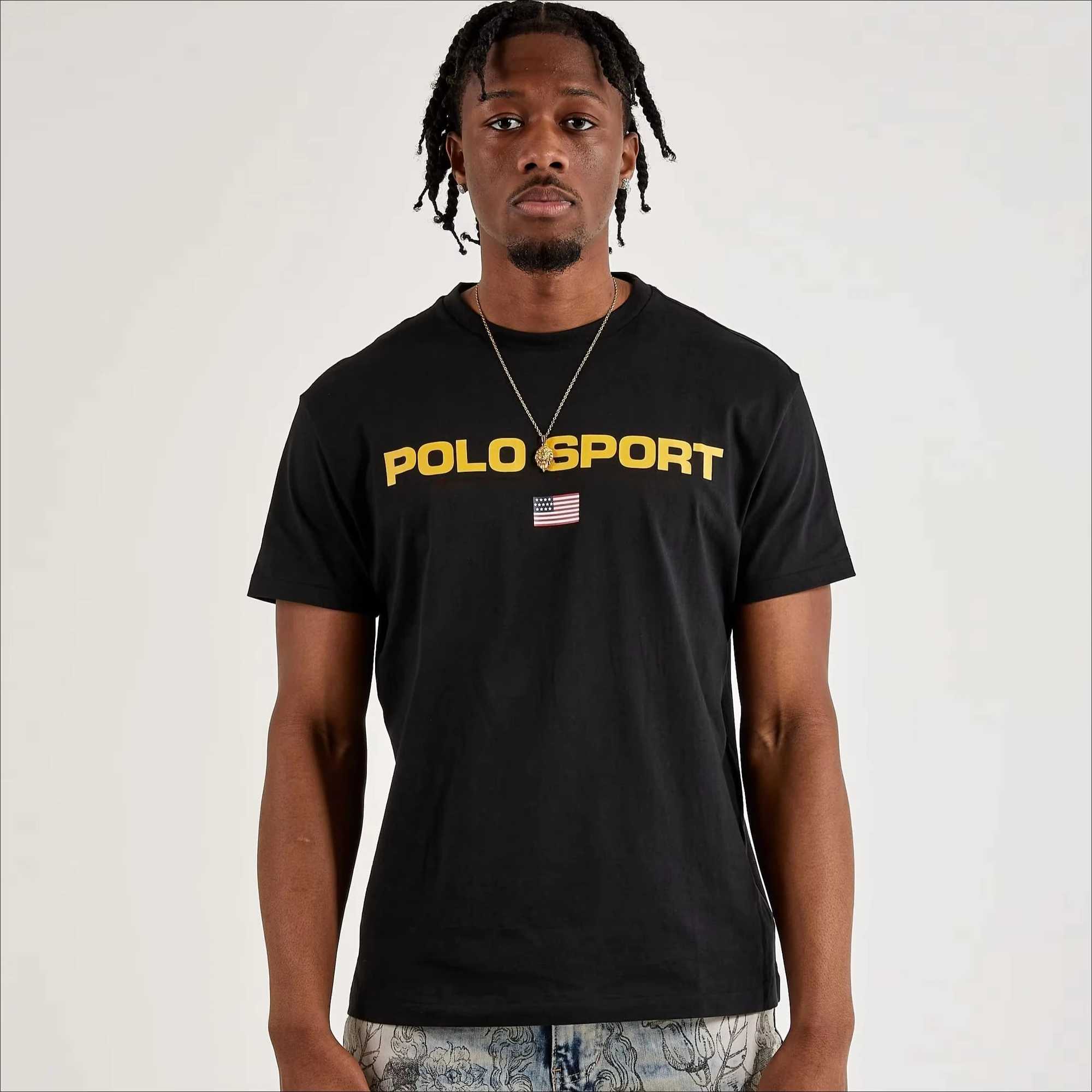 Luxurious brand men's T-shirt 100% cotton suitable for both men and women 2026 summer new style new design Q261015