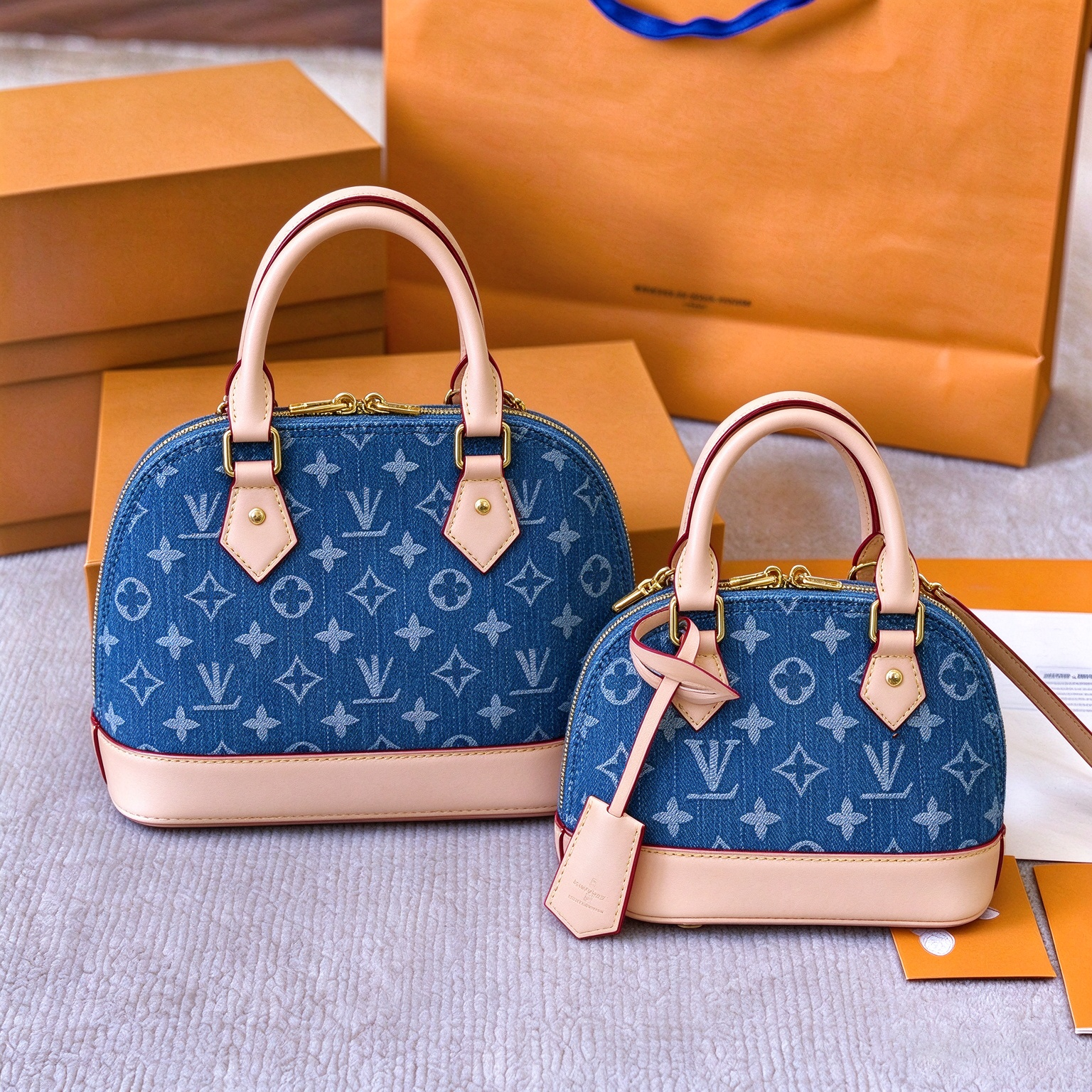 AlmaBB sac denim Sac de créateur mignon luxe grandes petites tailles sacs à bandoulière facile de haute qualité femmes sac à main sac à main sac
