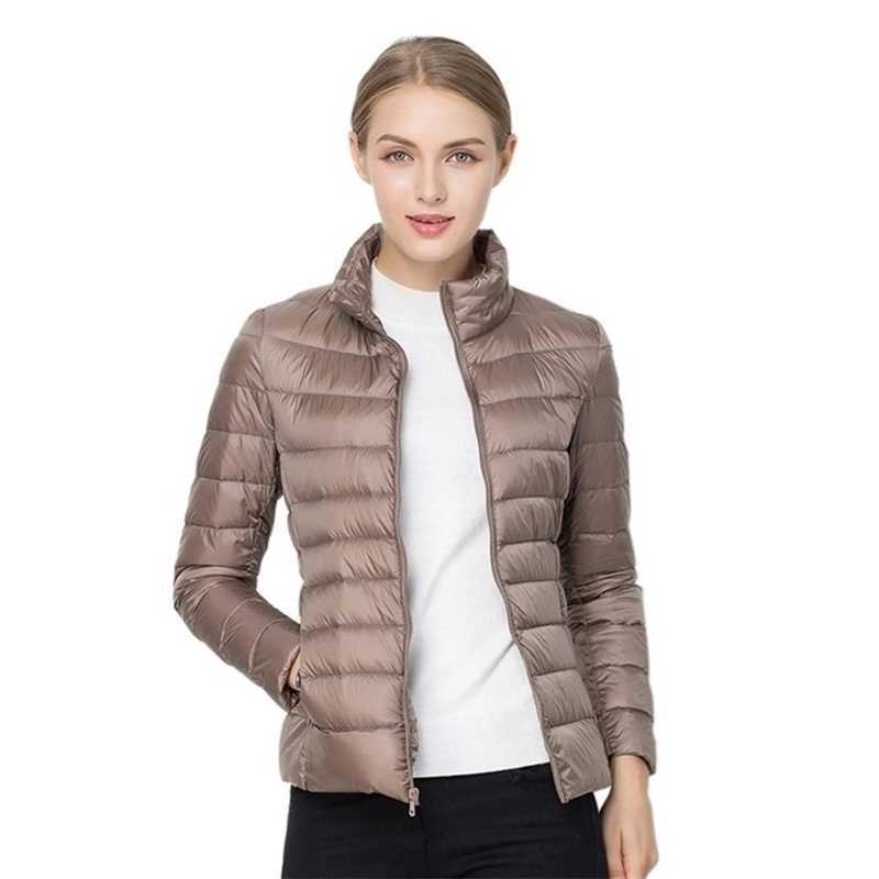 Size Plus 6XL Winter Down Jacket Women Outerwear Warm Coat Large Size Black Basic Jacket Female Parka Overcoat 201023 S261014IQVT