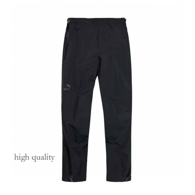 10A Hot Sales Arc Waterproof Pants Ski Trousers Goretex Arc Pant Windbreak Hard Shell Full Zipper Sweatpants Outdoor Skiwear Goretex Waterproof 51B