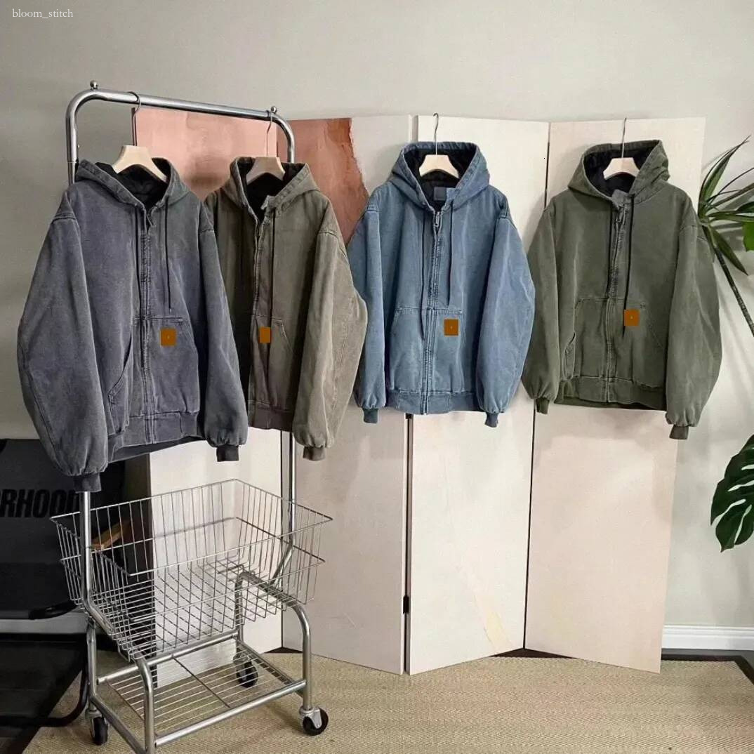 carharttnessity jacket mens designer jacket designer coat jackets vintage classic style top quality 100% cotton coat mesh lining work jackets c89