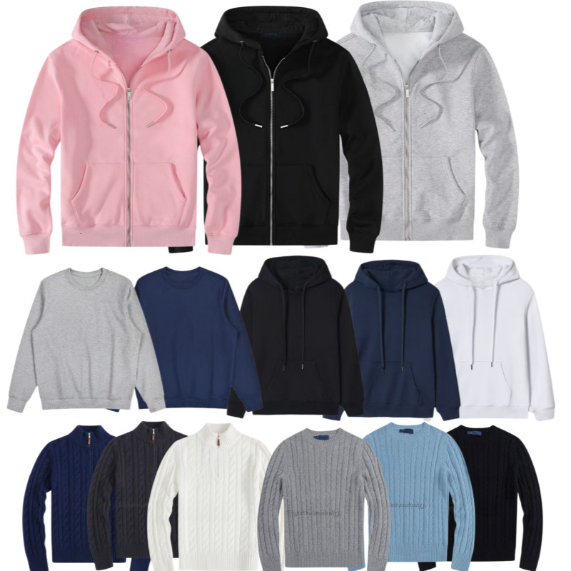 Designer polo hoodie Jacket Zip Up Hoodie CottonPolyester Optional Fashion Autumn Coat Mens Relax Fit Casual Athletic Hoody Pony Shirts Long Slve Pu