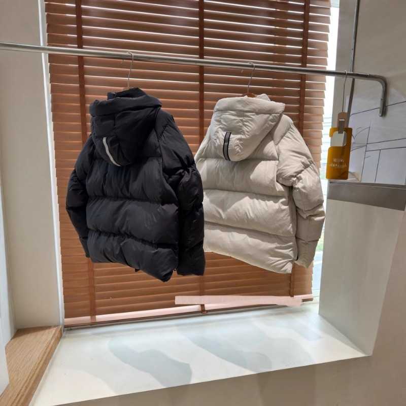 Short Womens Down Jacket Jacket Bread Jacket Long Slve Stand Up Neck Down Jacket S2610141FZ7