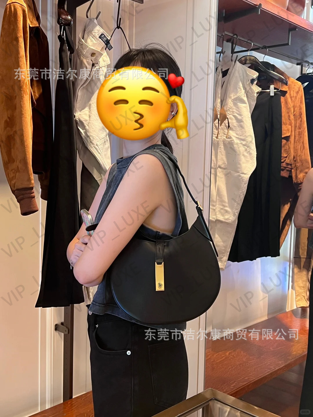 Master Quality Designer Bag Luxury Genuine Leather Polo ID Bag Correct Pony Pattern Handbag Multi Size Shoulder Bag Gift Autumn Winter Fashion Polo