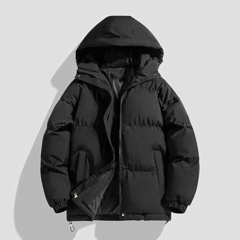 Cotton AutumnWinter Coat Jacket Down Cotton-Padded Thickened Hooded Puffer Jacket For Men And Women Outerwear 250716 S261014OB02