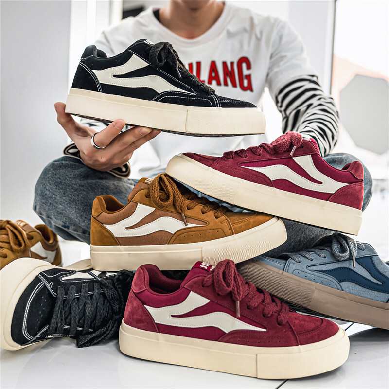 2026 New Niche Low-Top Canvas Shoes For Male Students, Sports And Casual Men's Shoes, Versatile Sneakers
