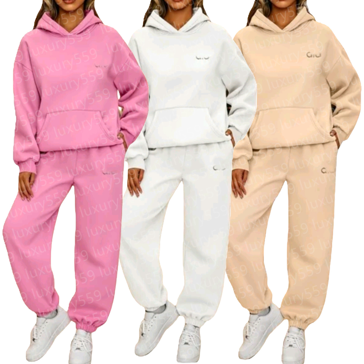 Tracksuits designer womens sweatshirts hoodies fashion hooded high quality set loose long sleeve pullover casual sports sweats tracksuits luxury des