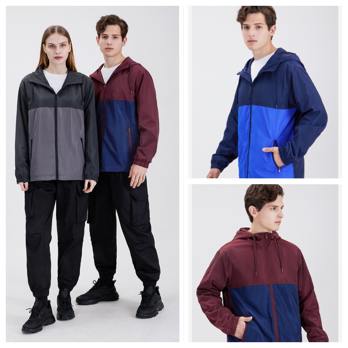 Men's Jacket Casual Fashion Camouflage Sports Jackets Breathable Lightweight Hooded Coat Outdoor Trvel Climbing Outwear
