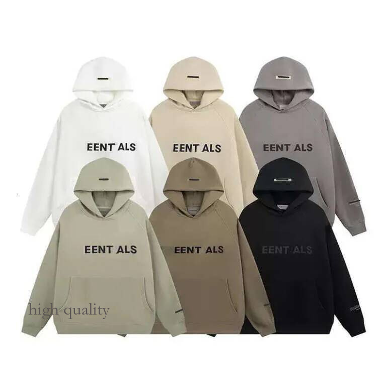Sessentialo Hoodie Designer Tracksuit Sillicon Letters Mens Sweatshirts Sweatpants Long Sleeve Hoodie Cozy Esstinal Shirts Tracksuit Top Quality Fas