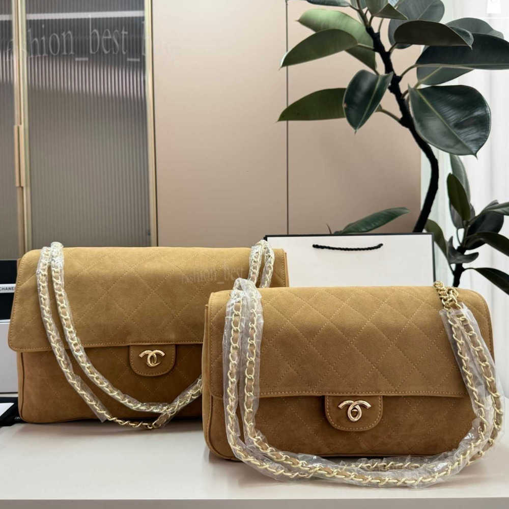 2026 new Women Designer Maxi Shopping CF Shoulder Bag Classic Flap Vintage Grained Calfskin Handbags Cowhide Leather Airport Tote Bag Luxury Suede b