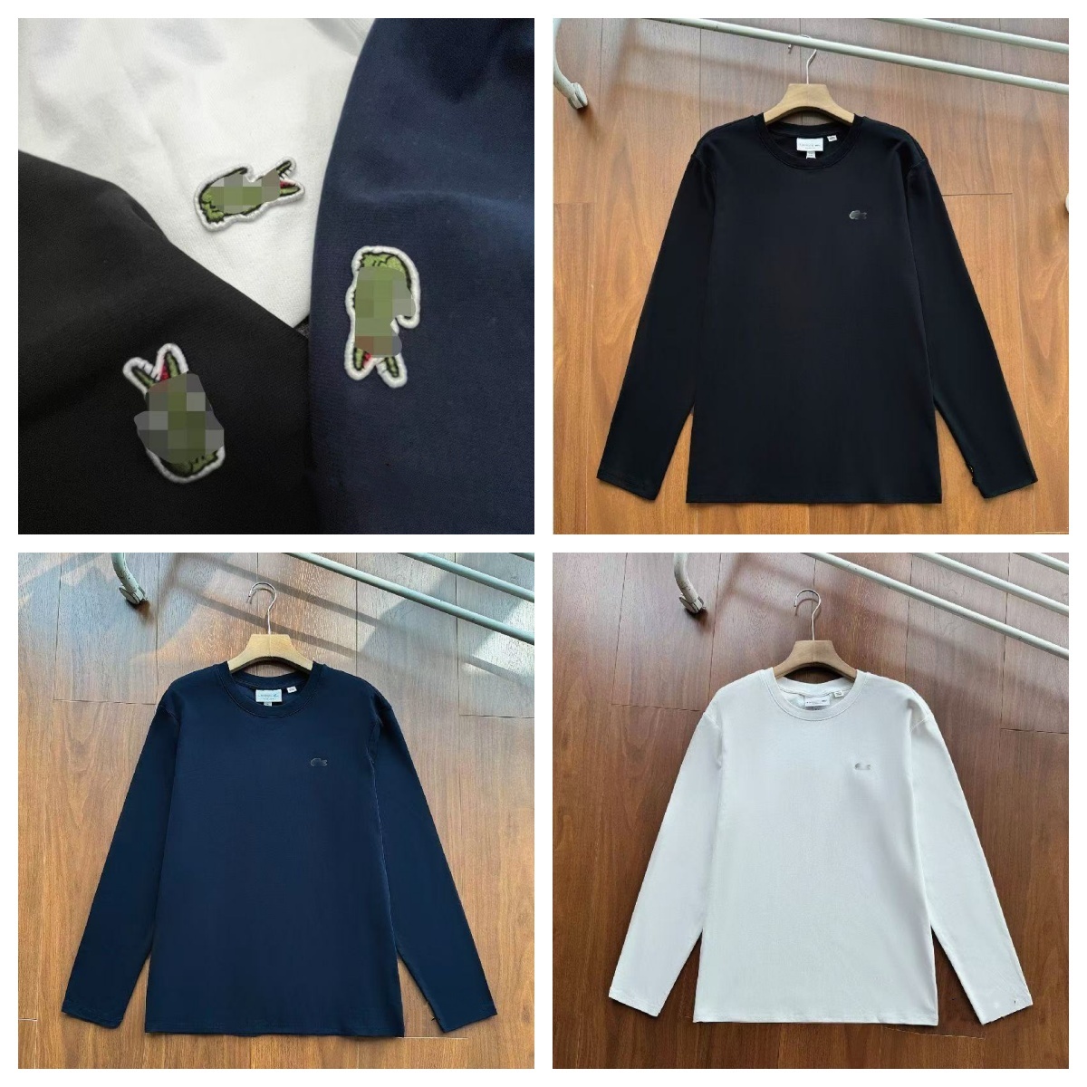 Fr Brand Long Sleeve Tees Designer Animal Logo Man T-shirt Men's Cotton Tops youth girls Casual Loose Silver Khaki Daily Basic Autumn T