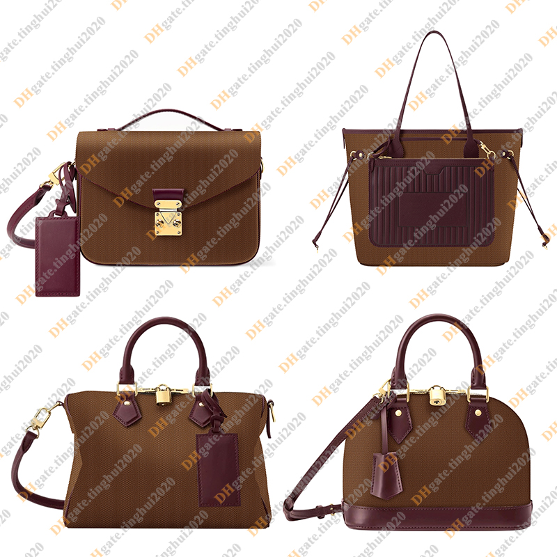 Ladies Fashion Designe Luxury Rouge Bag Totes Handbag Crossbody Shoulder Bag Top Handbag Bag TOP Mirror Quality M2A904 N48280 N48279 M3A350 N40952 P