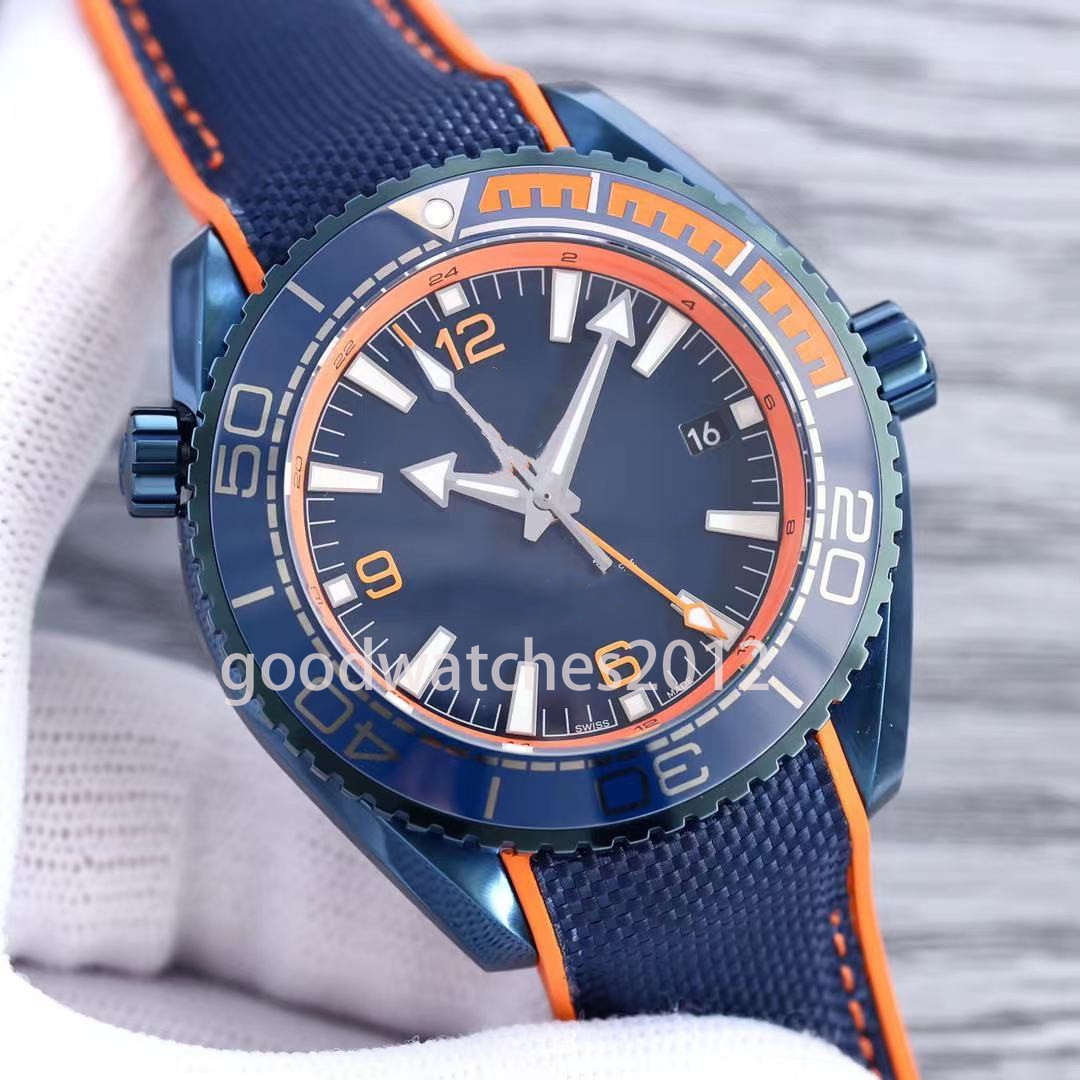 Luminous Wristwatches 600 43mm Sport Watch GMT Luxury Diving Watches Automatic Mechanical vph Sapphire 316L Stainless Steel Water Resistant