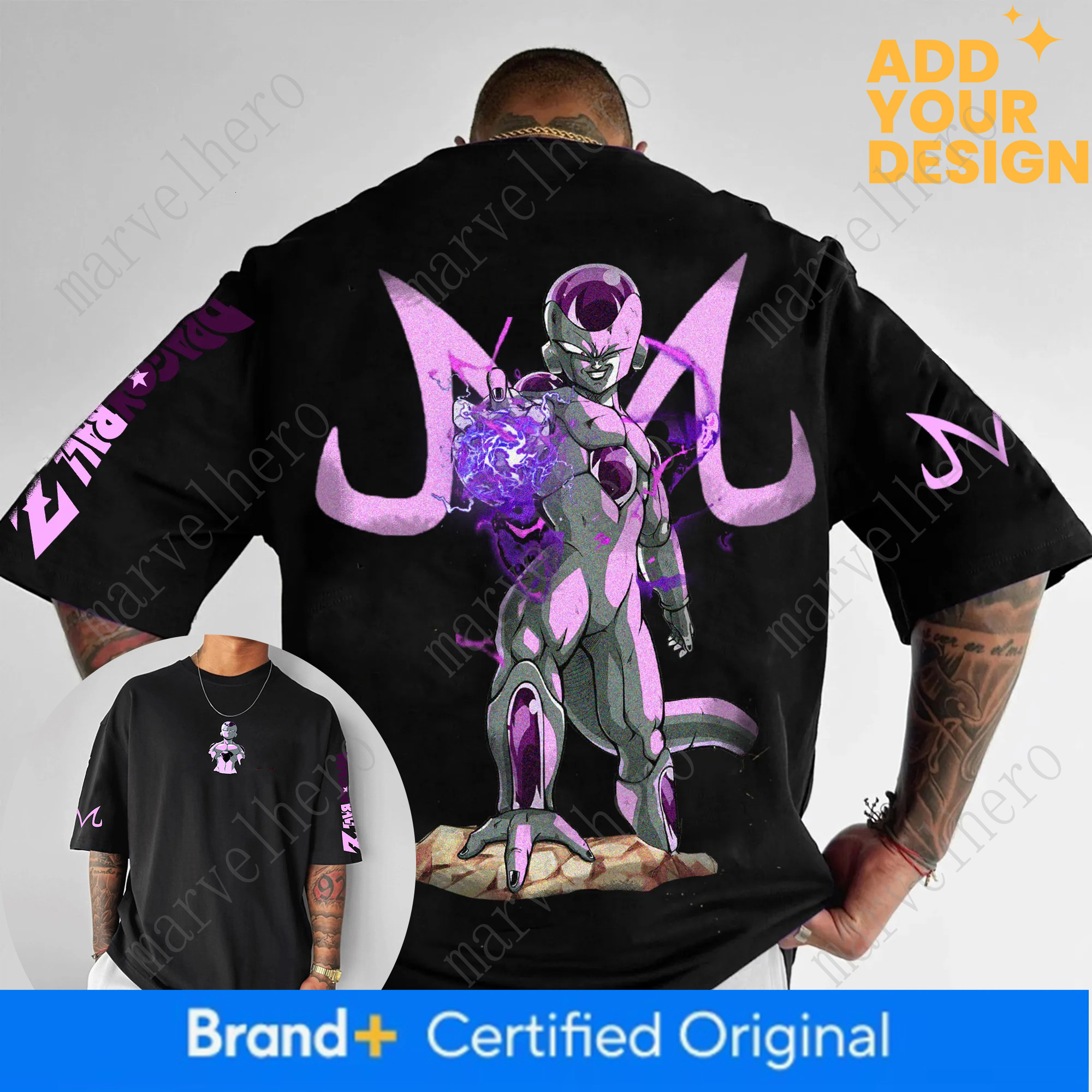 Dragon Ball Anime T Shirt New Frieza Co Branded Printed Men S Harajuku Casual Parent Child Top