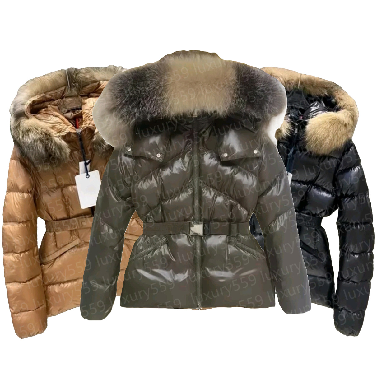 Designer Womans Manteau Femme Veste Hiver Court Down Vestes Manteaux De Fourrure Puffer Parkas Veste Designer Vêtements À Manches Longues De Haut