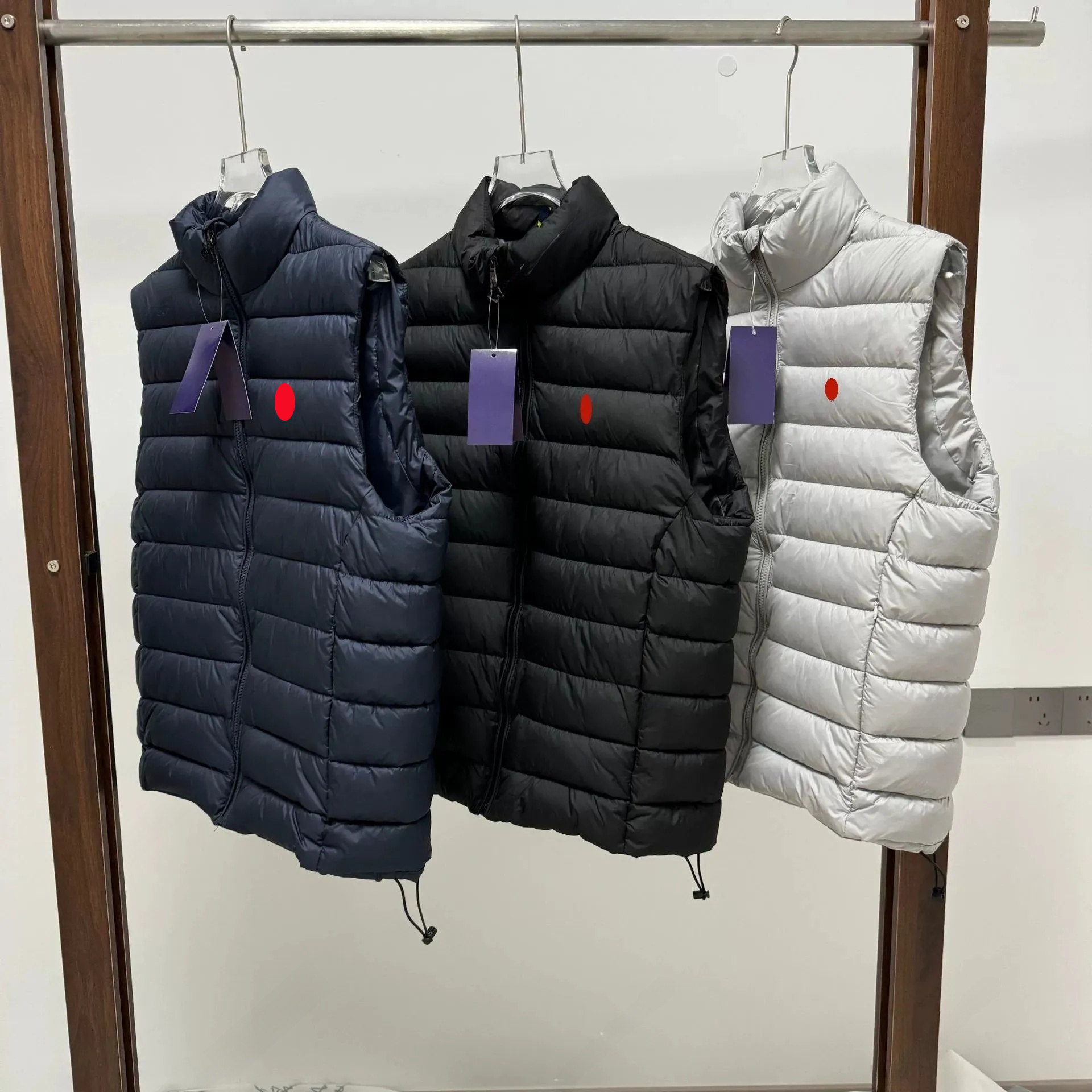 Men Down Polo Vests Designer Winter body warmer gilet puffer vest gillet Jacket Designer Waistcoat Couple Body warmer Jacket Sleeveless Outdoor Warm