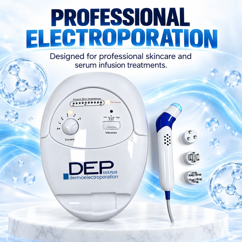 DEP Electroporation Beauty Machine Skin Rejuvenation Device Facial Lifting Hydration Essence Import Wrinkle Removal Firming Salon Home Use CE Certif