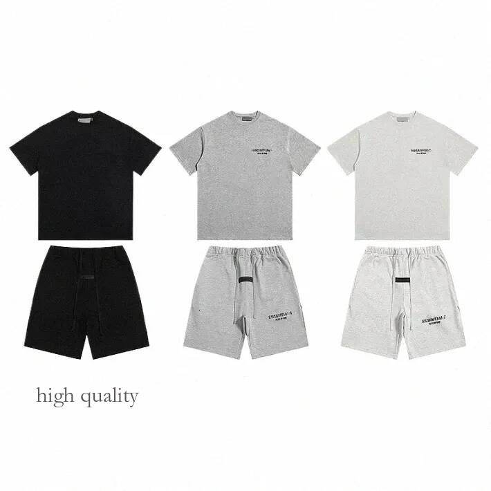 Fear Of Godessential Shorts Designer Mens Essential T Shirts Man Woman Tees Summer Short Sleeves Street Sleeve Clothes Men Tshirts Shorts 67D