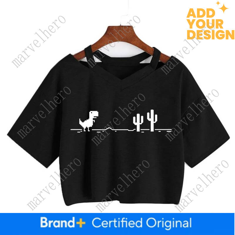 S Y K Print Women Tee Shirt Harajuku Gothic Cropped Mange Tshirt Funny Graphic T Shirt Korean Style Casual Crop Tops Female
