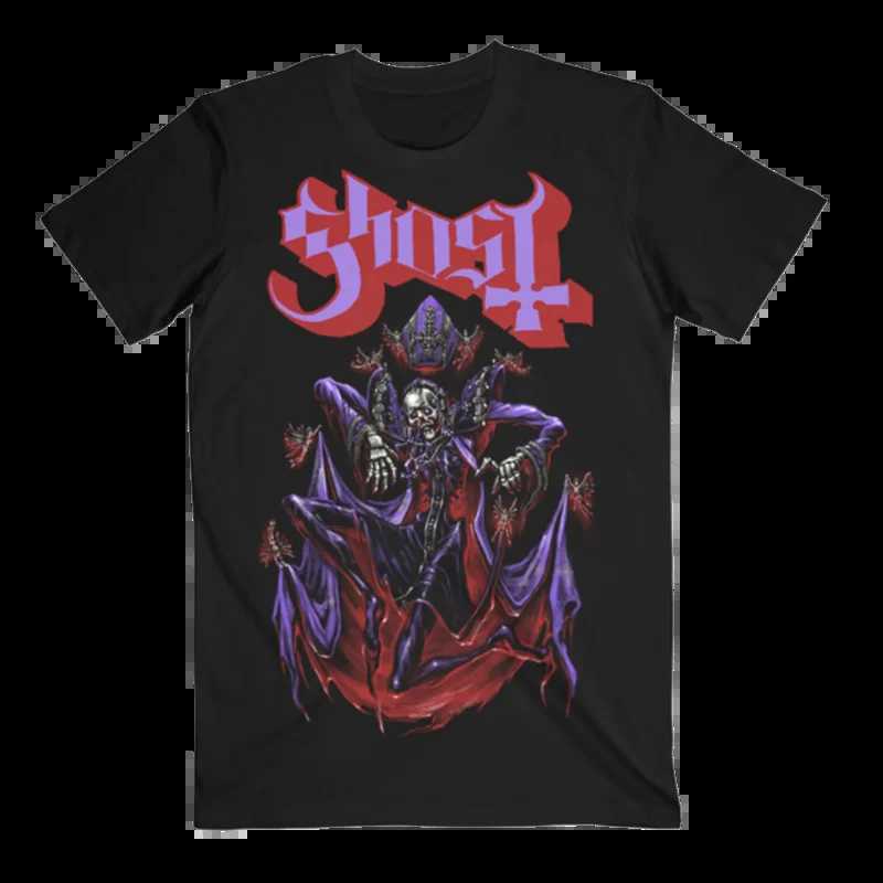 Ghost Swedish Heavy Metal _ Ghost Rock Band Casual T-Shirt Men's and Women's Luxury Band Brand Top 2026 New Q261015