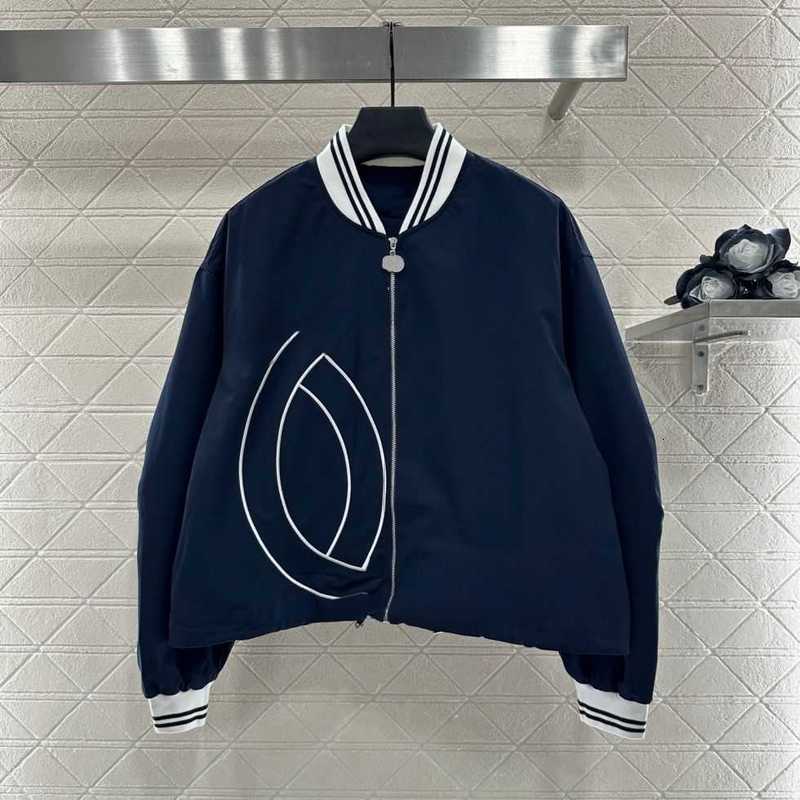 Coat Women's Jackets Designer Versatile casual baseball jackets womens Autumn New Collection Knitted Blazer Paired with Woven brand designer cl
