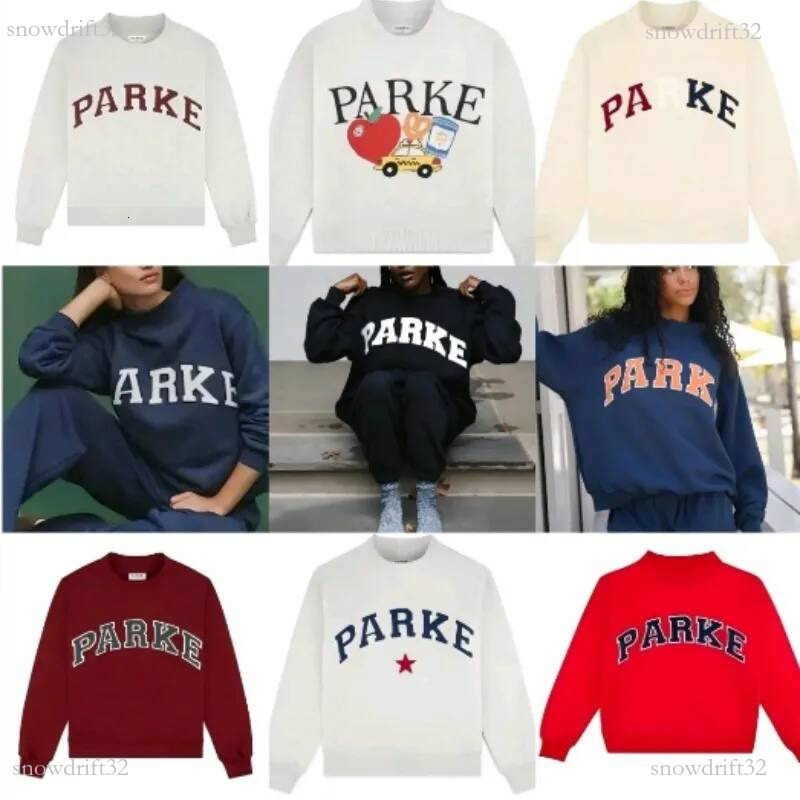 parke hoodie sweatshirt womens parkely sweatshirt spring autumn outdoor casual hoodies daily outfit woman loose fit sweatshirts designer hoodie b92