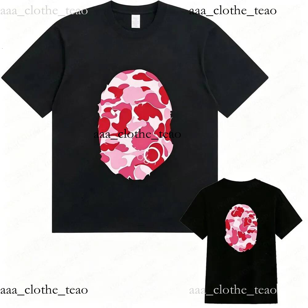 Designer bap Shirts Graphic Tee Mens Tshirt Tee Bathing Ape Camouflage Print T Shirt Summer Short Sleeve Fashion Top Casual Streetwear bapstas Tshir