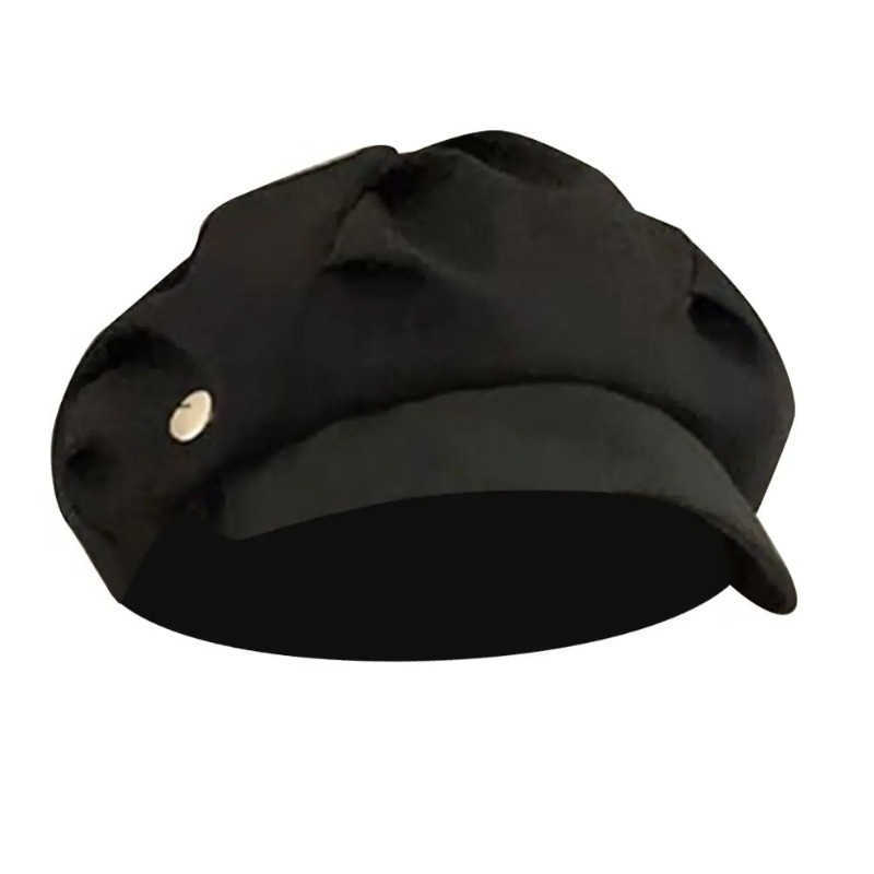 Women For Men Fashion Layered Octagonal Hat Breathable Solid Color Newsboy Hats Windproof Pleated Berets S261016CHPY