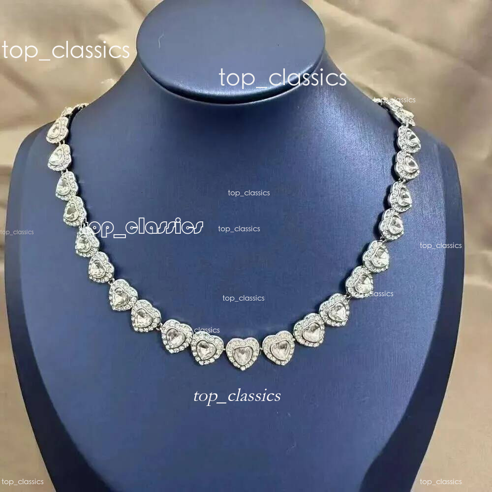 Swskly Jewelry Designer Swarovkis Luxury Flowing Crystal Womens Swarwoskiness Necklace Swan Chain Jewelry Necklaces Women Wedding Ceremony Party Jew