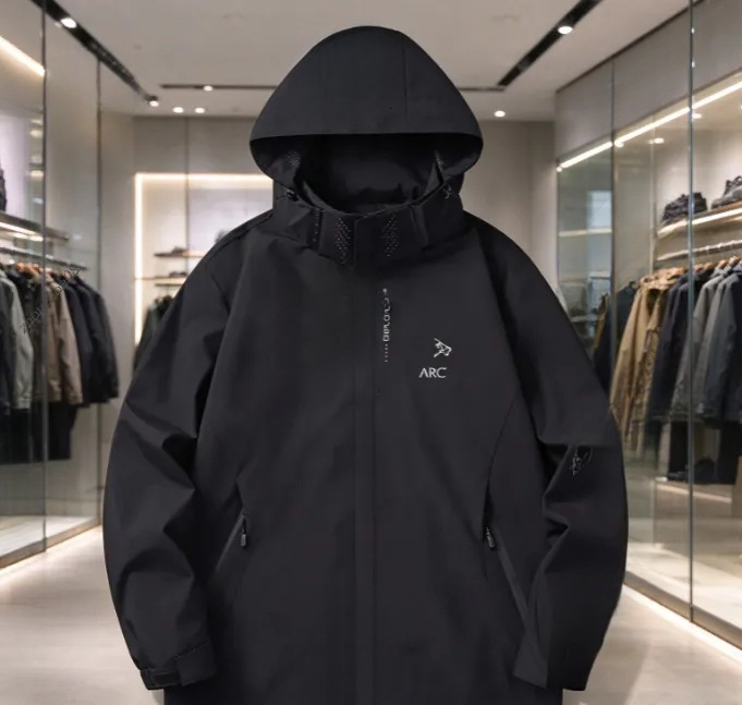 Arcterity Jacket Men's Jacket Coat Women Seam Taped Ripstop Shell Coat Outdoor Waterproof Jackets Fashion Printed Designer Jacket Bone Bird Arc
