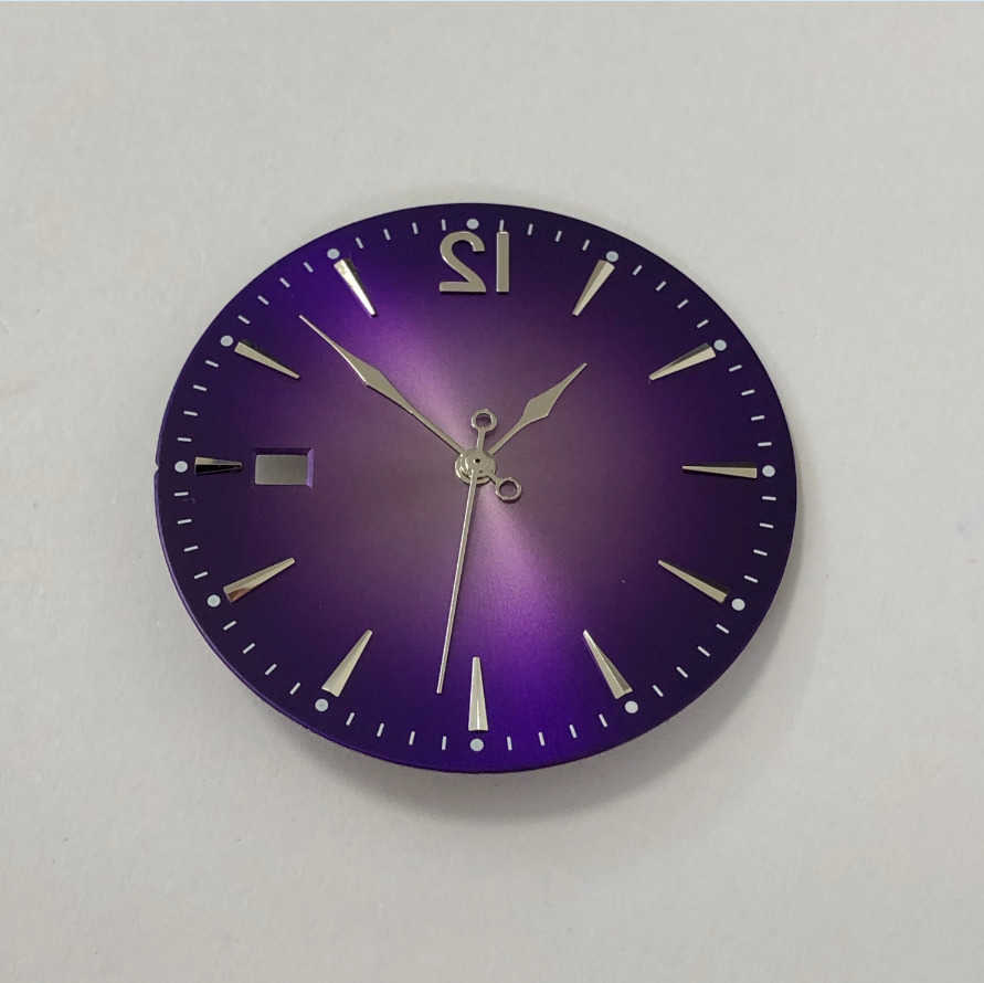 NH35 CN ment Gradient Color Dial Golden And Silvery Hands 316L Stainless Steel Case Automatic Men's cessories S2610163WRF