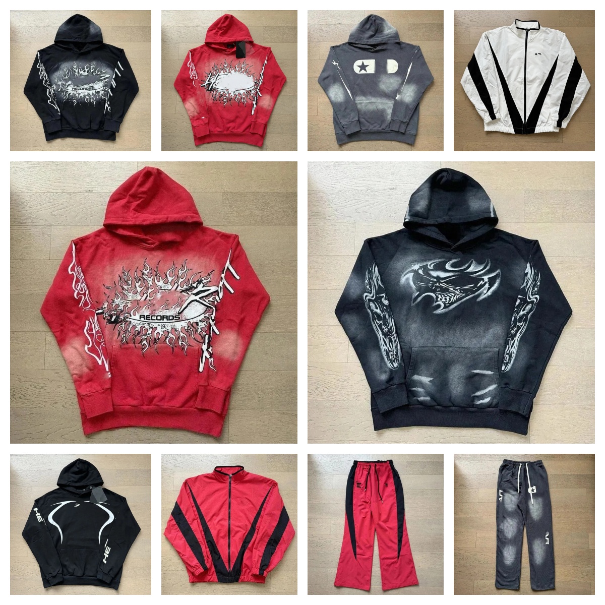 Graphic Hoodies Designer Men Women Cotton Hooded Clothes Y2k Streetwear For Fall Winter Tracksuit Fashion Baggy Pants Hip Hop Jackets