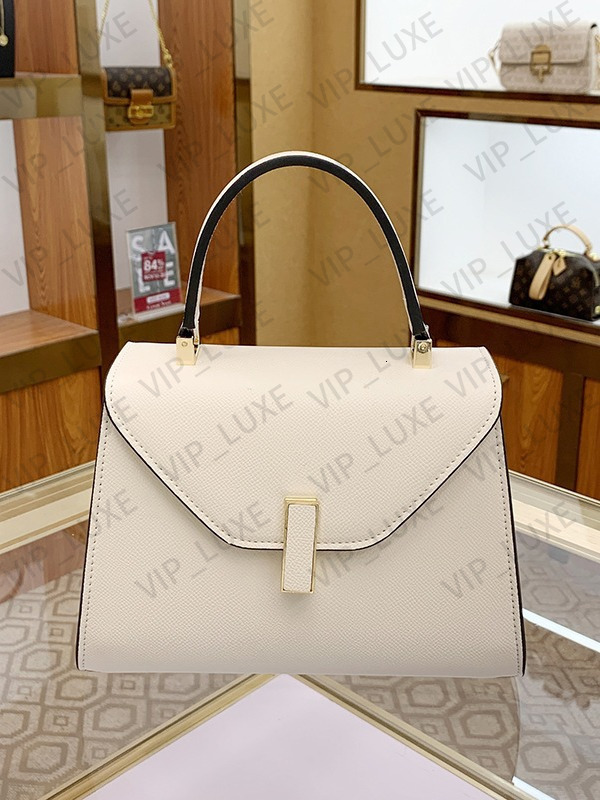 Top Fashion Minimalist Style Designer Bag Master Quality Valextra Bag Autumn Handbag Winter Luxury Genuine Leather Shoulder Bag Wallet Makeup Bag Ba