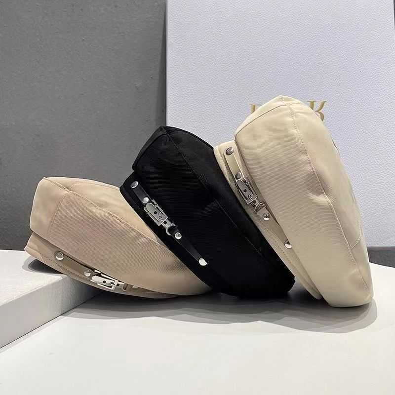 and Spring Autumn Beret Women's Metal Buckle Beret British Retro Painter's Hat Elegant Accessory Fashion DESIGNERS Caps S26101628XY