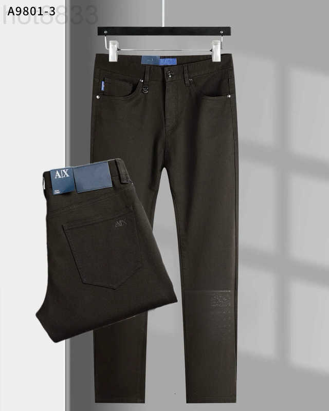 Men's Pants Designer Casual Formal High Quality Thick Winter Business Style Trousers NJL0