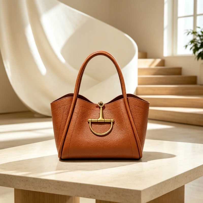 Premium Leather Crossbody Bag Women's Shoulder Handbag Designer Tote Purse Elegant Ladies Q261016