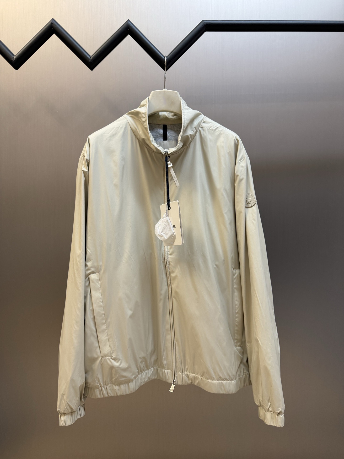 Men's plus size Outerwear & Coats Water Resistant Quick Dry Thin Skin Windbreaker Hooded Sun Proof Jackets Reflective plus size 53334