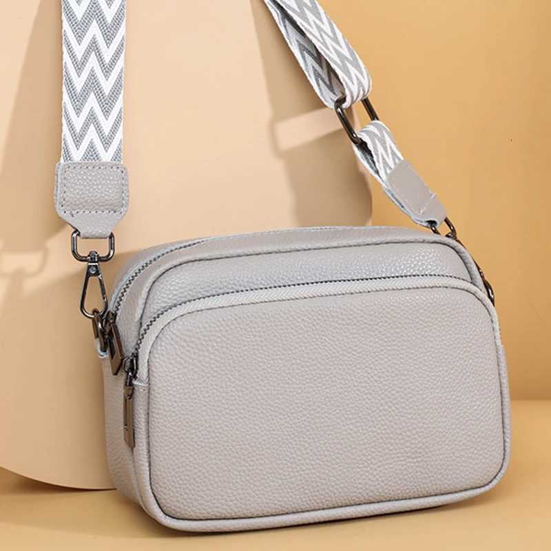 Totes High Quality Genuine Leather Shoulder Crossbody Bag For Women Sac 2025 New Cow Leather Ladies Handbag Luxury Female Tote Bags X261016