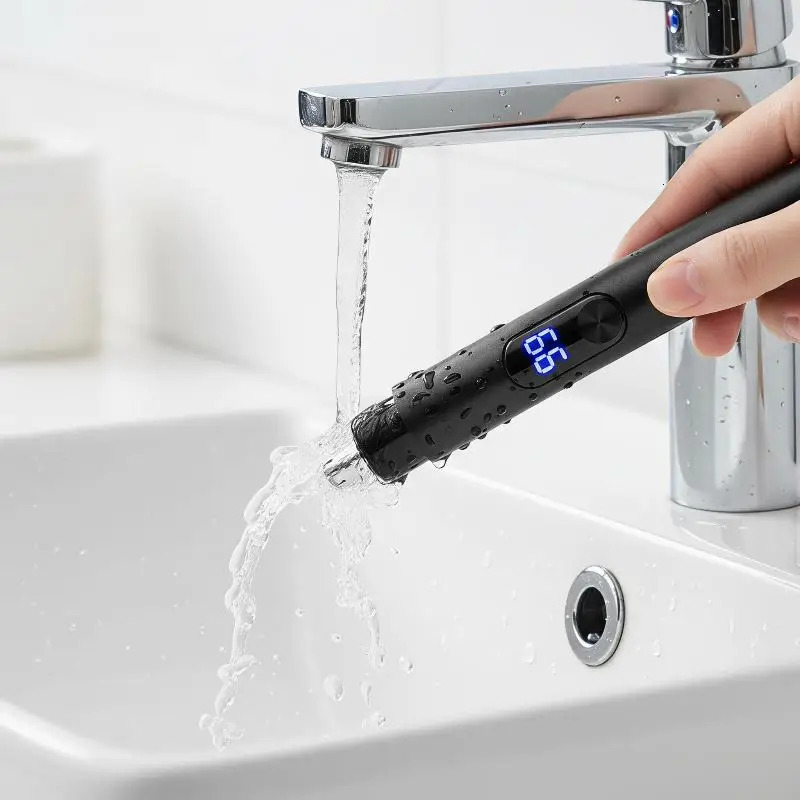 1 Set USB Rechargeable Mini Portable Electric Nose Hair Trimmer Touch Operation For Painless Nose Ear Eyebrow Hair Removal 261016