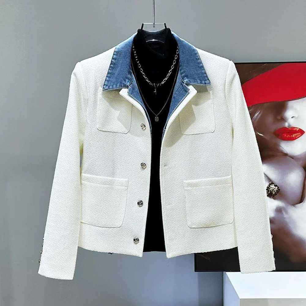 Y2k Mens Men's Double-Layer Jackets Stitching Biker Jacket Streetwear Fashion Personality Niche Motorcycle Jacket Men'S Clothing 2025 New