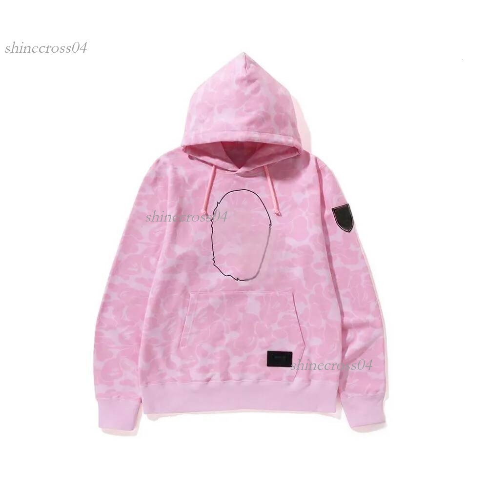 Bathing Ape Hoodie Designer ape hoodie Mens Tracksuit Full Zipper Coat Boys Girls Sweater School Dress Sweatshirts Loose Fit Pullover High Quality S