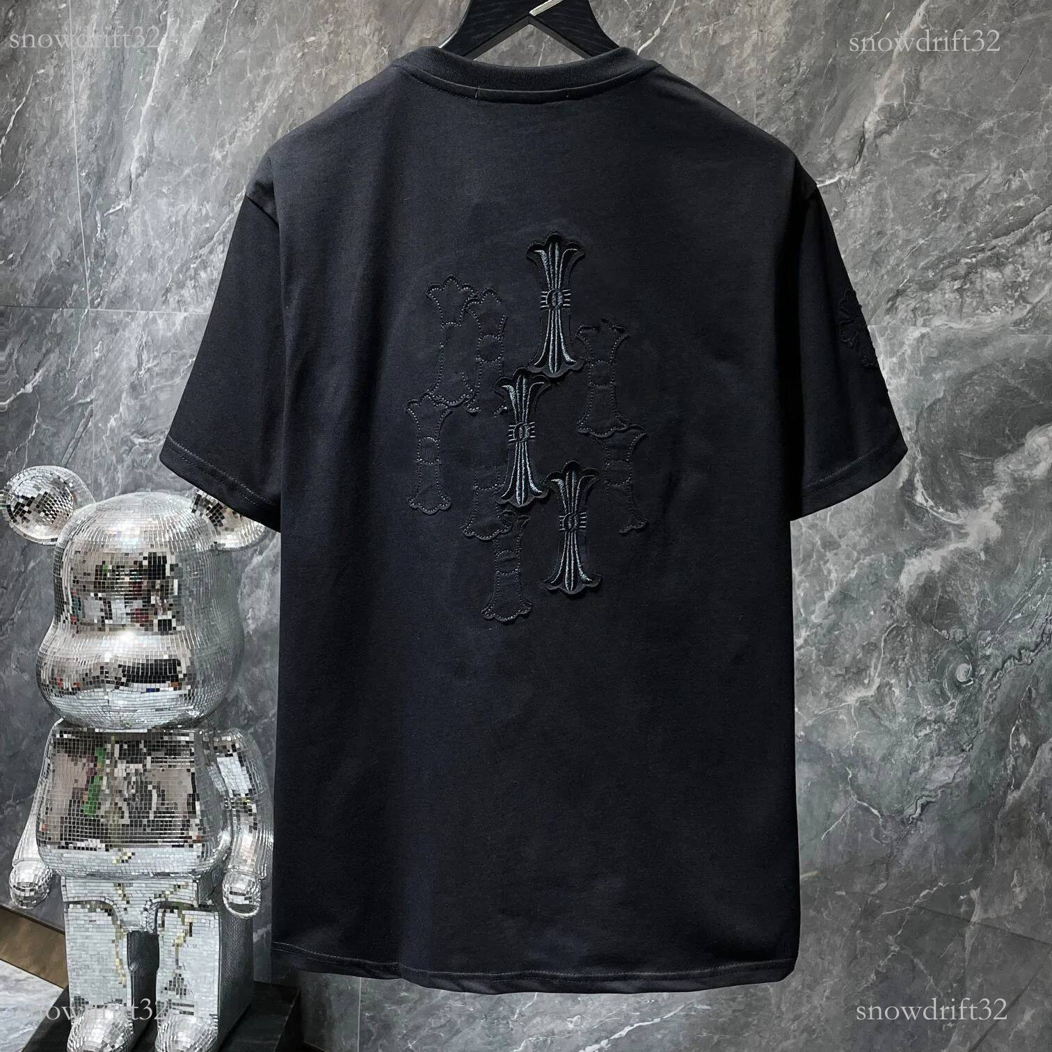 Chromelies shirt Mens t shirts Designer Fashion Brand ch Shirt High Quality Brand Short Sleeves T Shirts Casual chrome hoodie 5d3