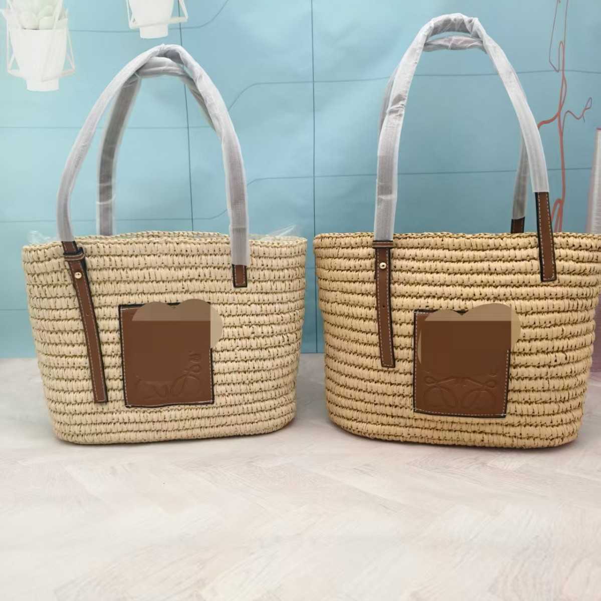 New style one shoulder leisure straw bag beach holiday countryside straw bag fashion simple women's bag forest literature Q261016