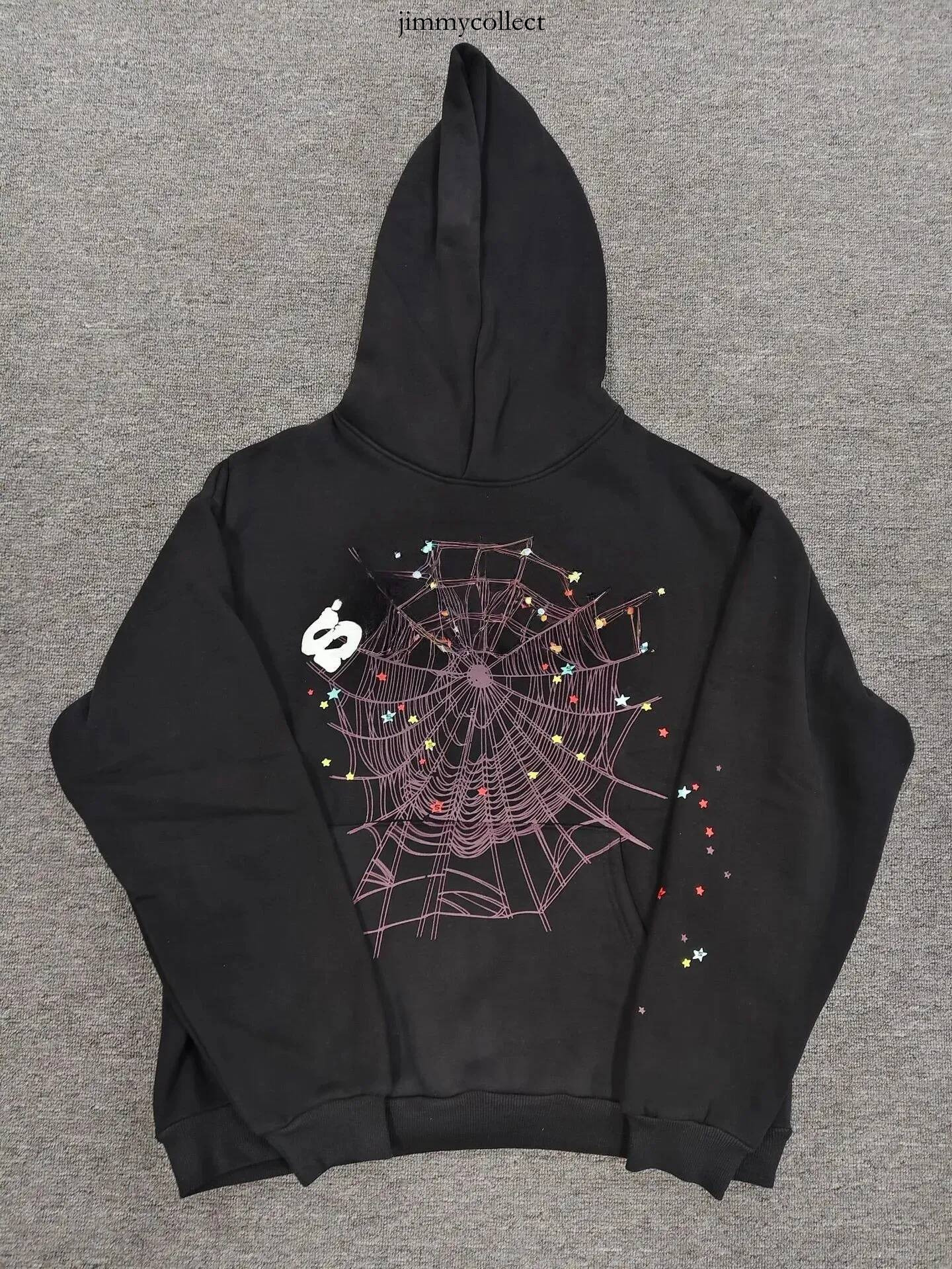 Spider Hoody Designer Pants Mens Classic Pullover Red Young Thug High Quality Hoodies Womens Sp5defs Hoody Printing Web Sweatshirt Joggers Spyder Ho