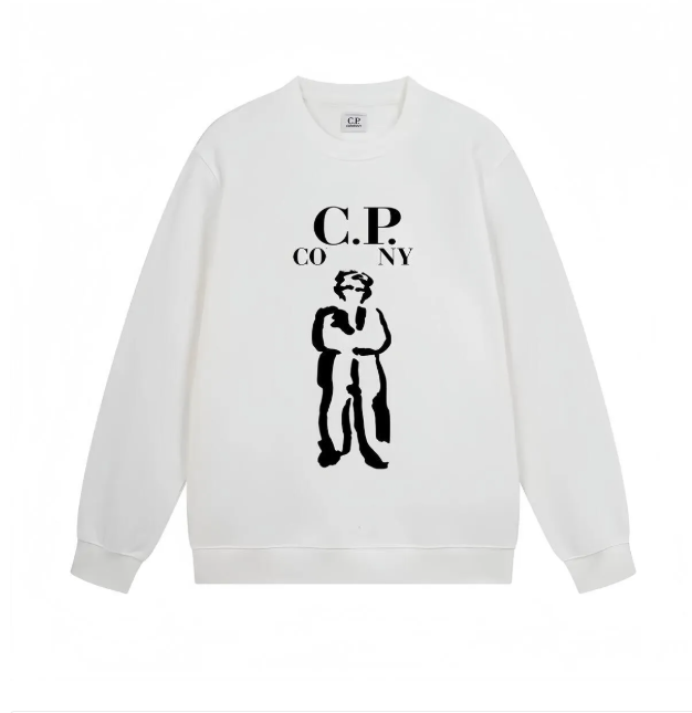Cply Hoodie Designer Outdoor Casual Loose Round Neck Sweatshirt Jacket Compagniness Hoodie Simple Pure Color Letter Graphic Tee Arm Lens Ecoration C