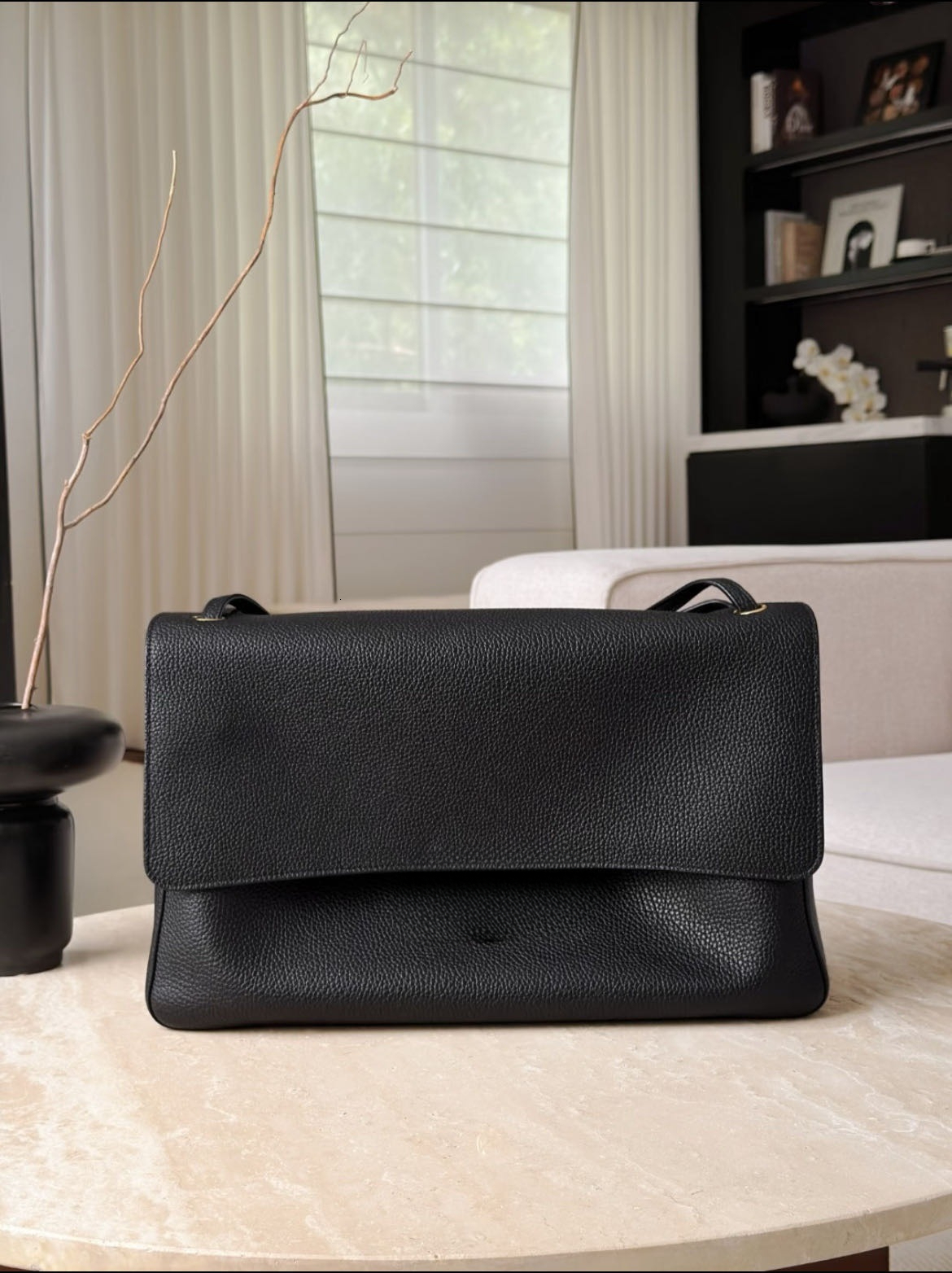 C Designer Bag Men's Bag 26s Maxi Lid Bag Leather Large Capacity CF Single Shoulder Underarm Bag Litchi Pattern Leather Tote Bag 32/38cm Women&