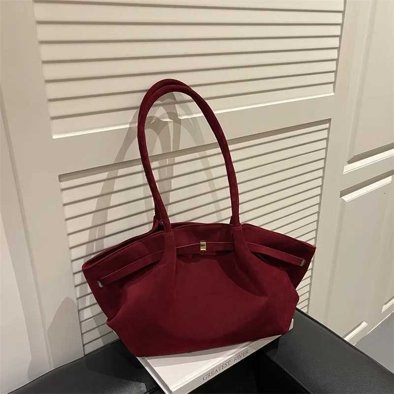Shoulder Bags Women Casual Tote Bag Luxury Faux Suede Bucket Shoulder Bag Fall New Stylish Handbag Guangzhou High Quality Bag X261016